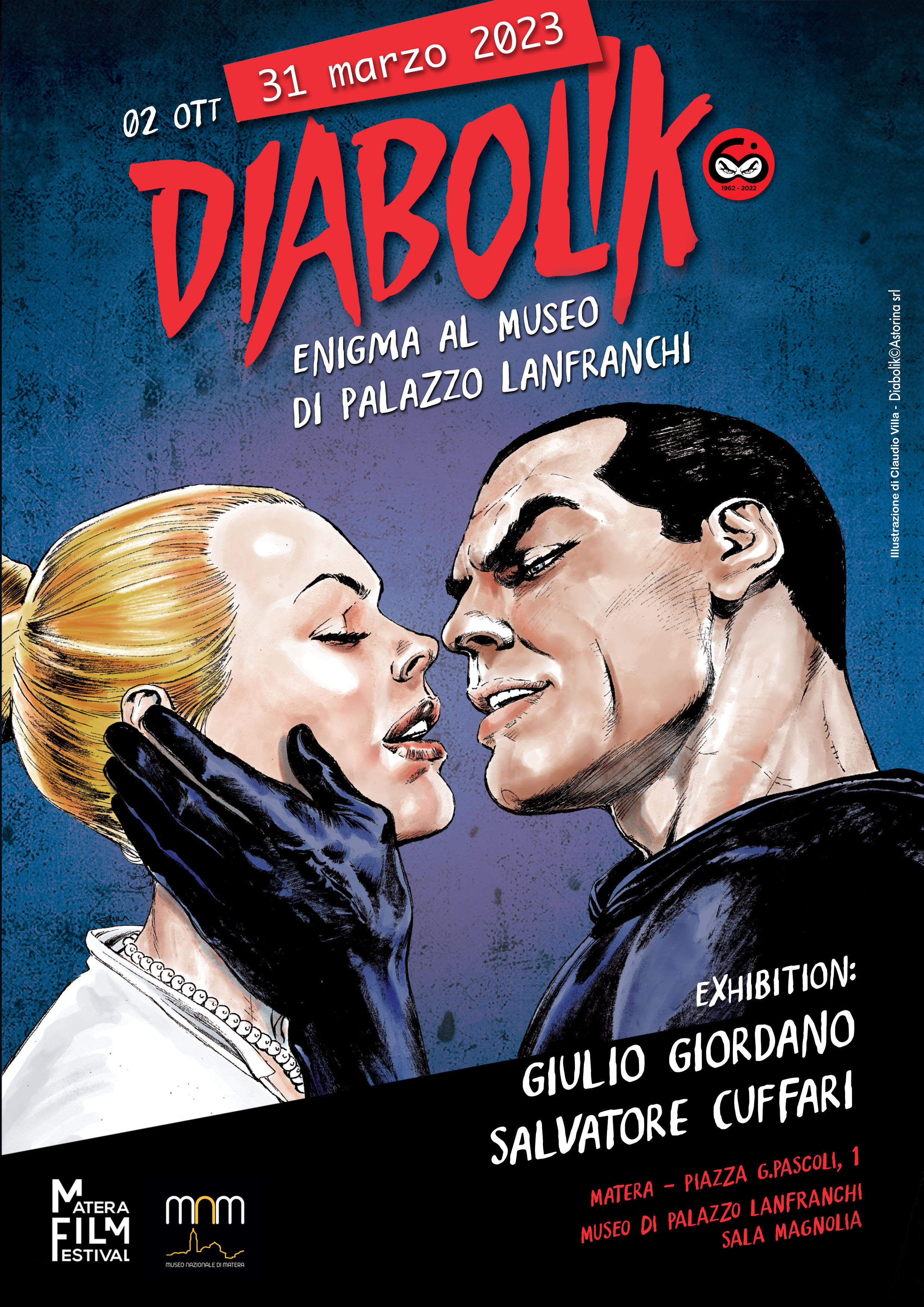 Diabolik: Enigma al Museo di Palazzo Lanfranchi
